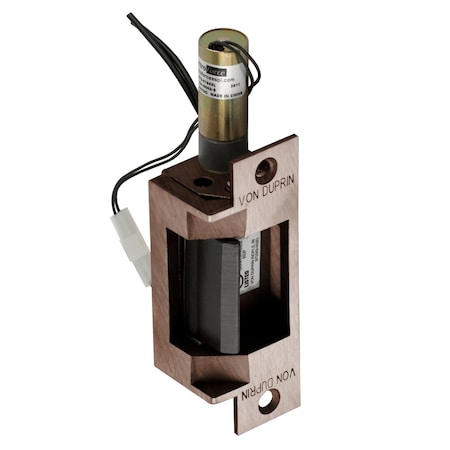 Von Duprin Grade 1 Electric Strike, Fail Safe Electrically Locked 24 VDC, 4-7/8-in x 1-1/4-in Faceplate, For 6211 24V US10B FS